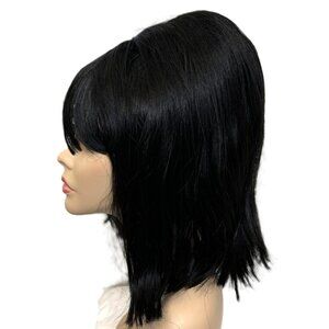 Pony Express Black 50’s – 60’s  – 70’s Style  Bouffant  Wig NWT NOS